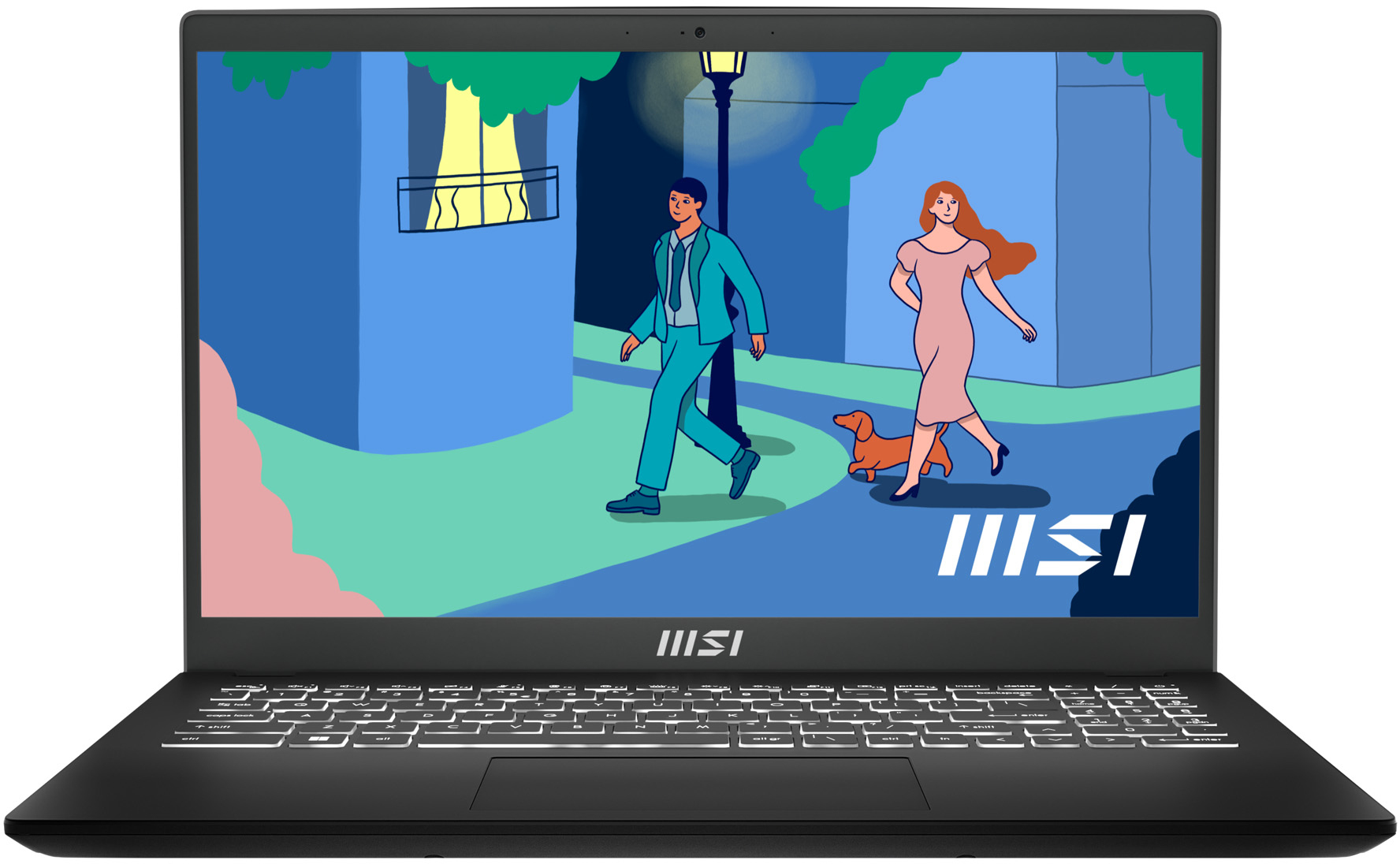 MSI - Portátil MSI Modern 15 B7M-040ES 15.6" R5-7530U 16GB DDR4 512GB Radeon Graphics FHD W11