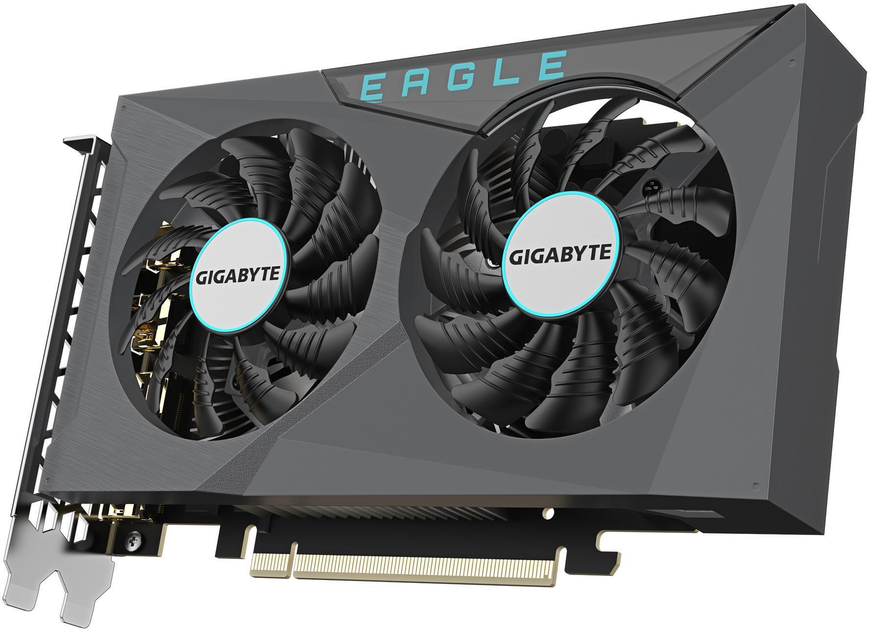 Gigabyte - Tarjeta Gráfica Gigabyte GeForce® RTX 3050 Eagle OC 6GB GDDR6