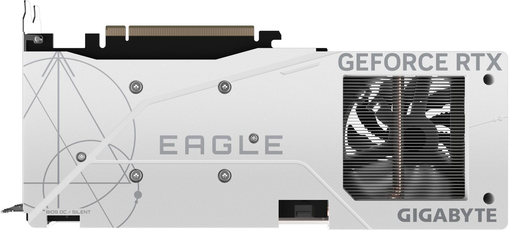 Gigabyte - Tarjeta Gráfica Gigabyte GeForce® RTX 4060 Eagle OC ICE 8GB GDDR6 DLSS3