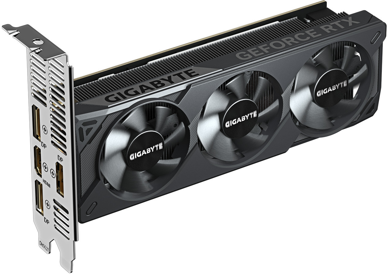 Gigabyte - Tarjeta Gráfica Gigabyte GeForce® RTX 5060 OC LP 8GB GDDR7 DLSS4