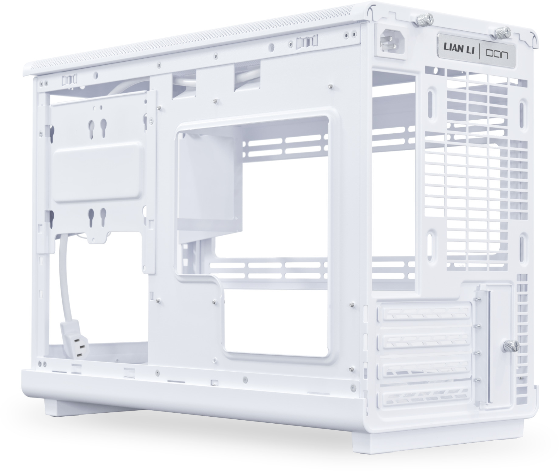 Lian Li - Caja Micro-ATX Lian Li x Dan Cases A3 Blanca Madera