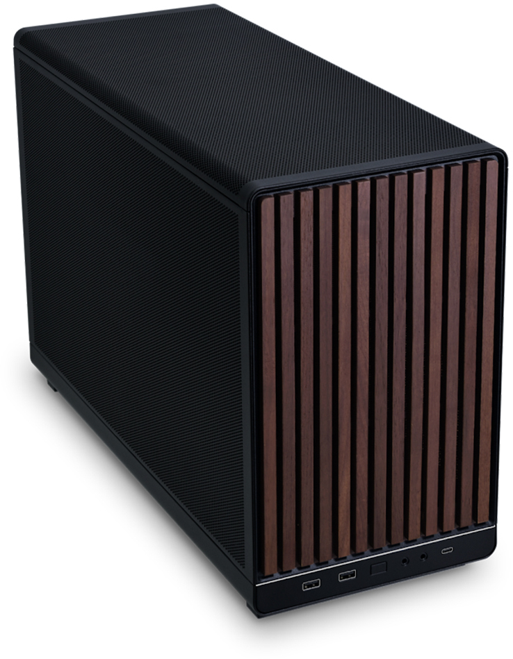 Lian Li - Caja Micro-ATX Lian Li x Dan Cases A3 Negra Madera