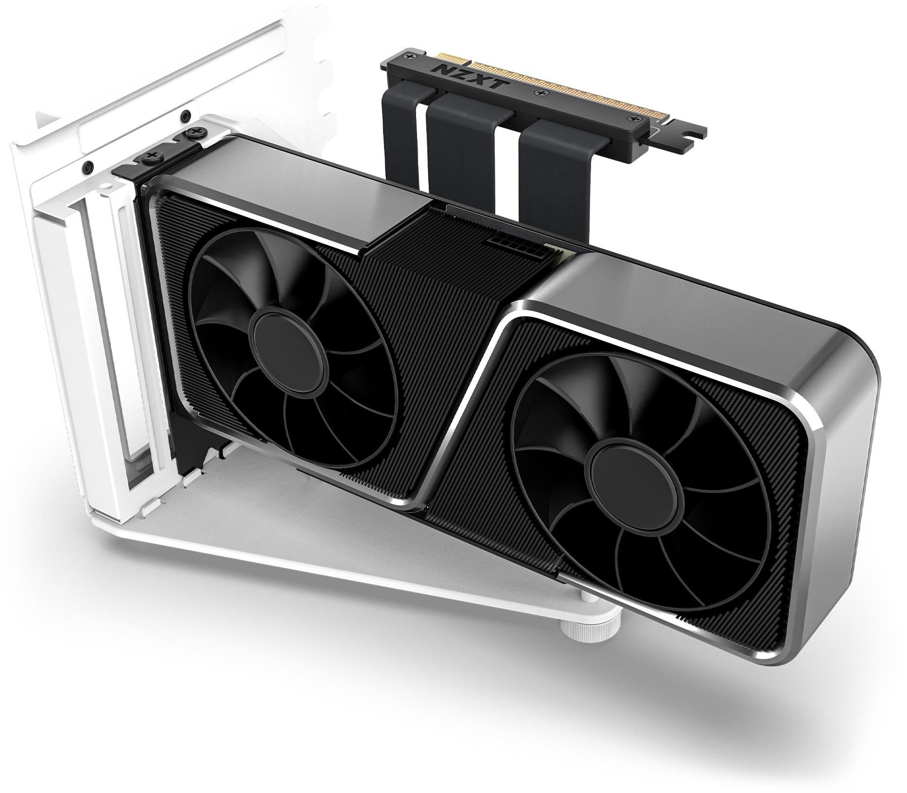 NZXT - Vertical GPU Mounting NZXT ( H5 / H7 / H9 ) - Blanco 175mm