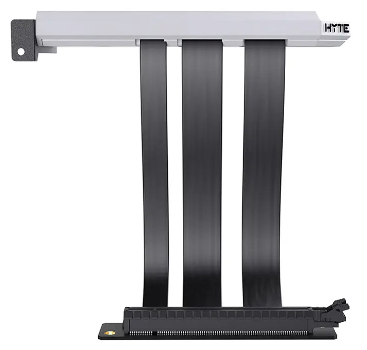 Hyte - Card Riser Hyte PCI-E 4.0 20cm Blanco