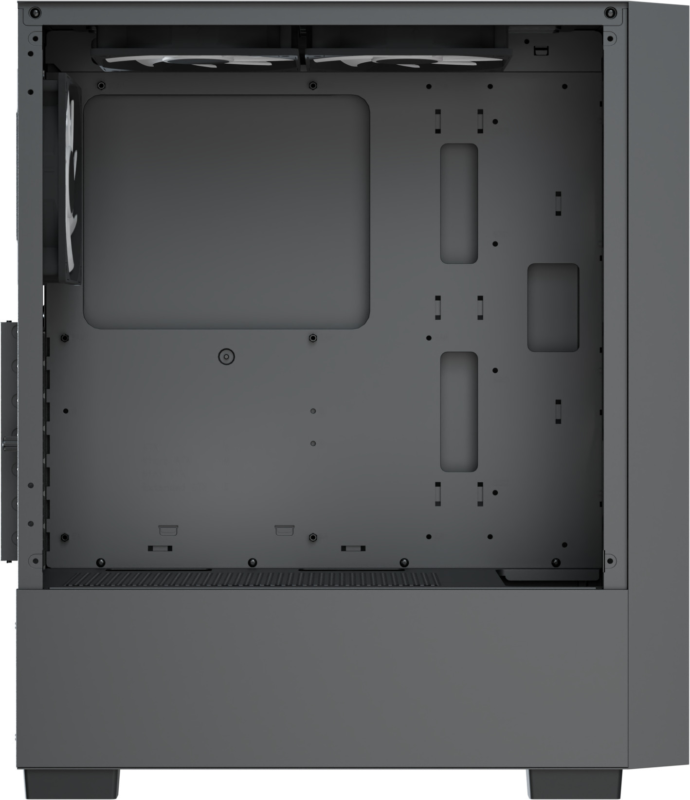 Aerocool - Caja ATX Aerocool B508A Flow ARGB Vidrio Templado Negro