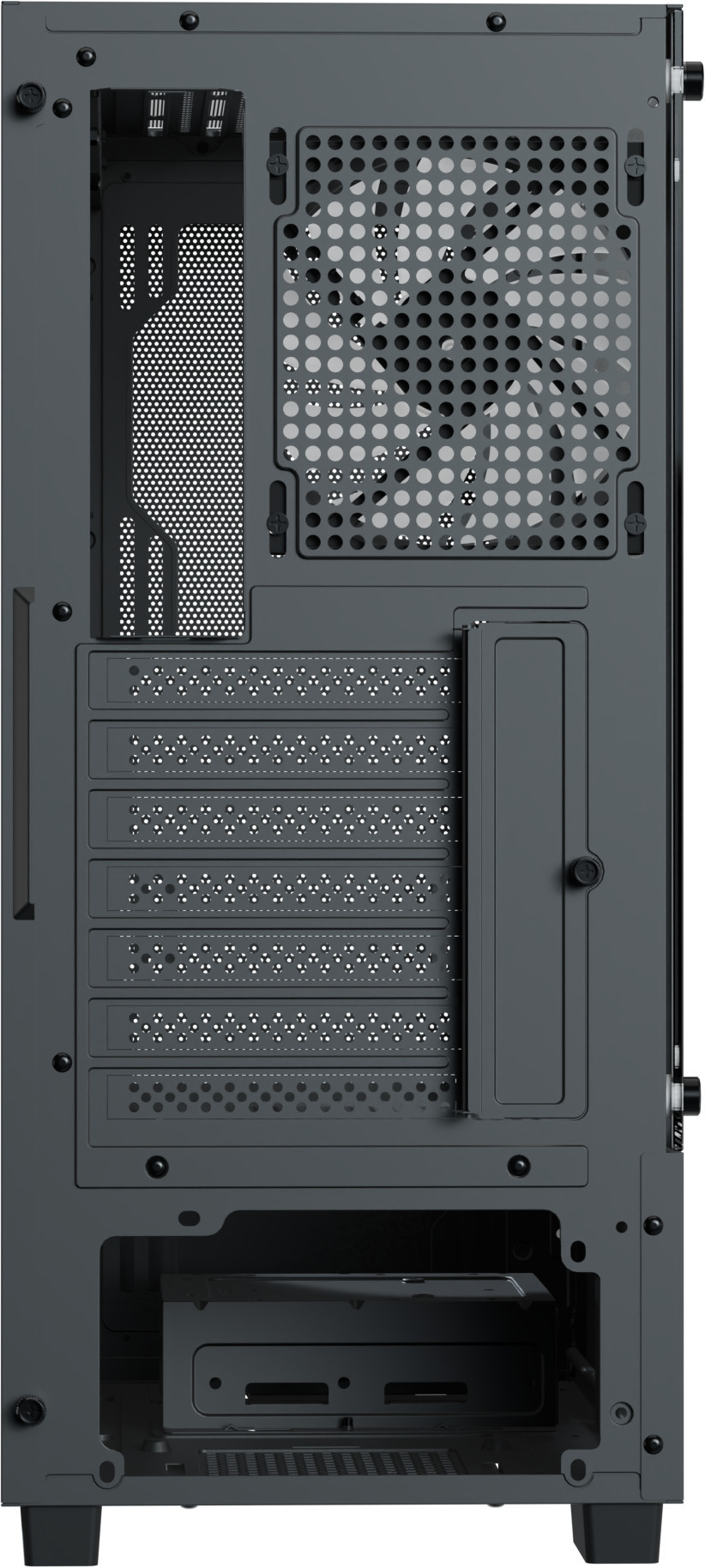 Aerocool - Caja ATX Aerocool B508A Flow ARGB Vidrio Templado Negro