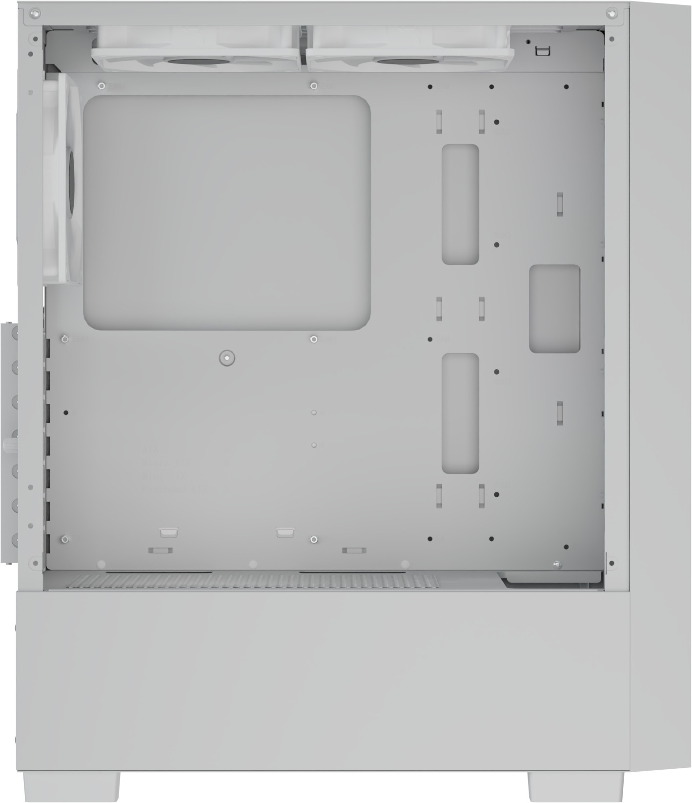 Aerocool - Caja ATX Aerocool B508A Flow ARGB Vidrio Templado Blanco