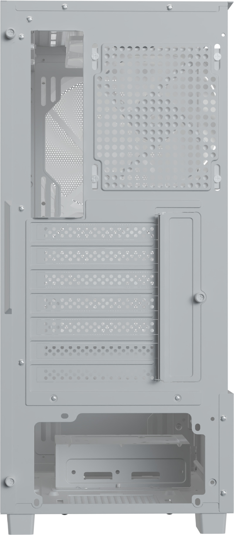 Aerocool - Caja ATX Aerocool B508A Flow ARGB Vidrio Templado Blanco