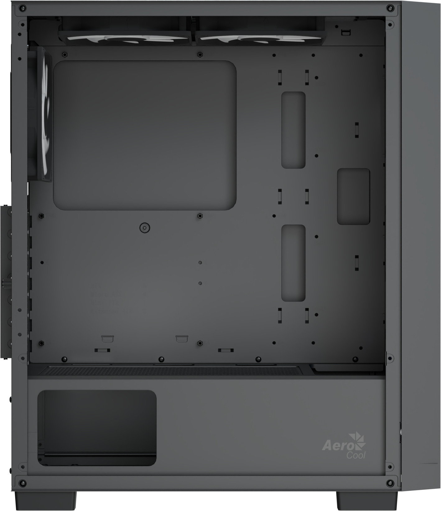 Aerocool - Caja ATX Aerocool B509A Flow ARGB Vidrio Templado Negro