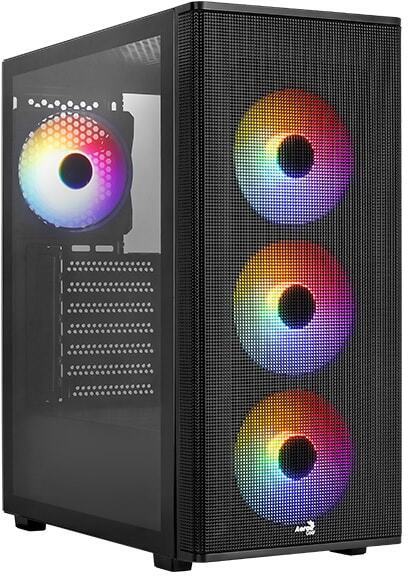 Caja ATX Aerocool Designer ARGB Preto