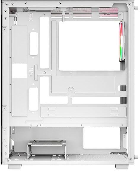 Aerocool - Caja ATX Aerocool Pivot Vidrio Templado Blanco