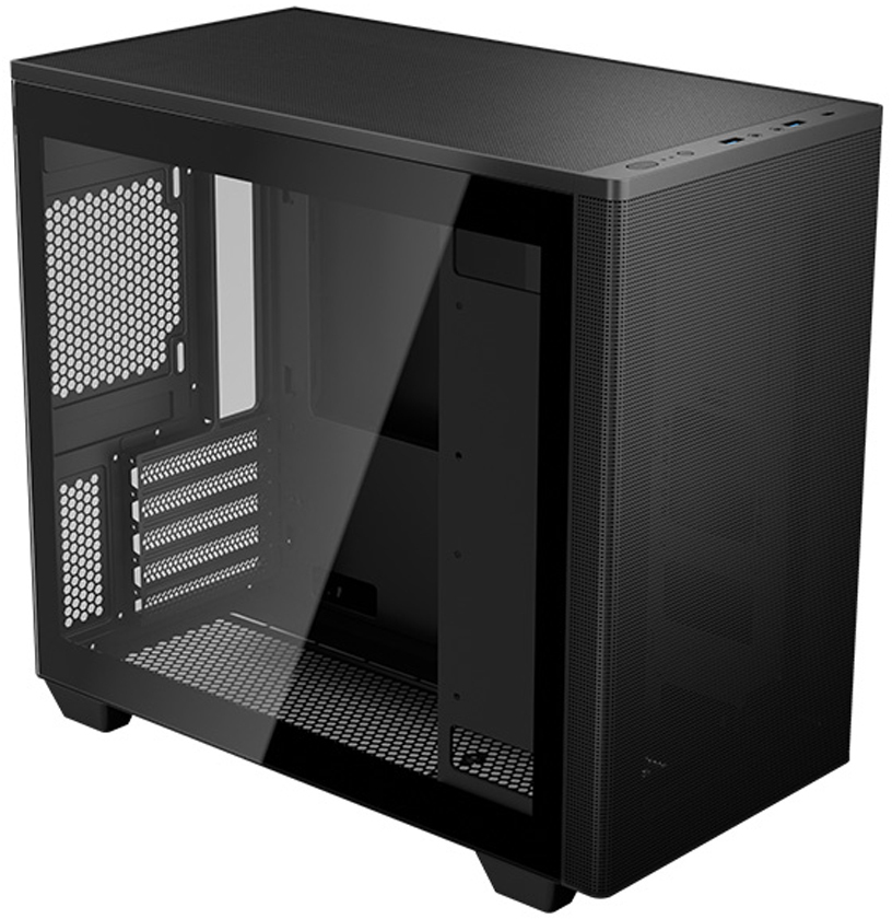 Caja Micro-ATX Aerocool Viewport Mini Vidrio Templado Negro