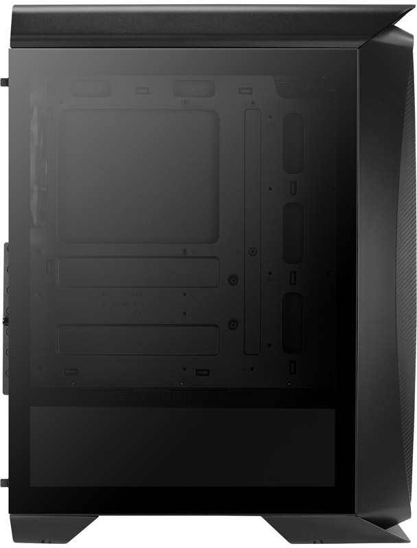 Aerocool - Caja ATX Aerocool Aero One Eclipse ARGB Vidrio Templado Negro