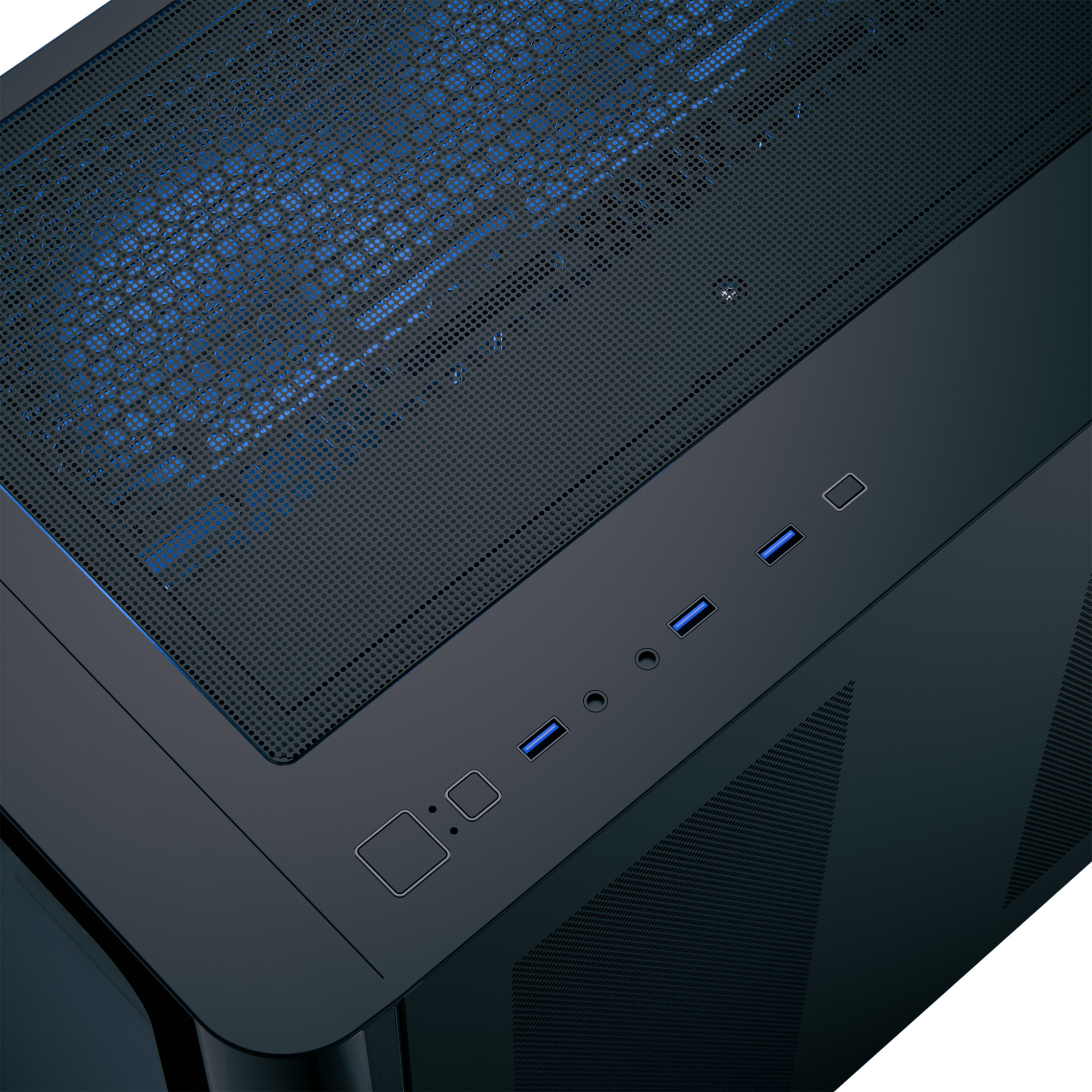 Aerocool - Caja ATX Aerocool P500C ARGB Vidrio Templado Negro