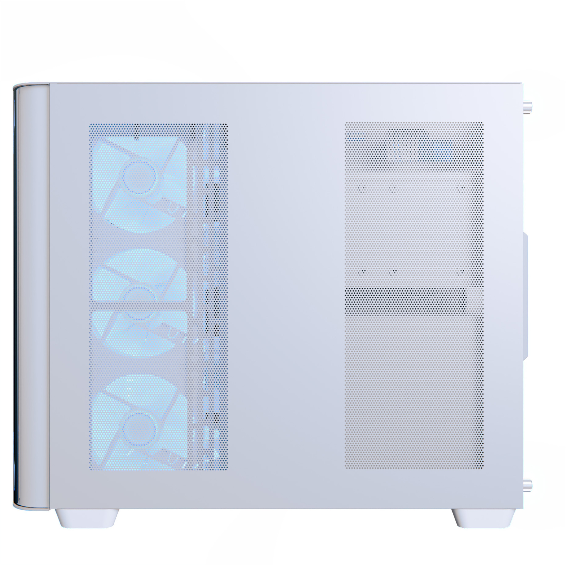 Aerocool - Caja ATX Aerocool P500C ARGB Vidrio Templado Blanco