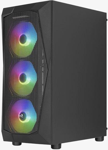 Aerocool - Caja ATX Aerocool Falcon ARGB Vidrio Templado Negro