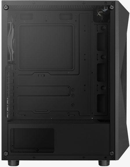Aerocool - Caja ATX Aerocool Falcon ARGB Vidrio Templado Negro