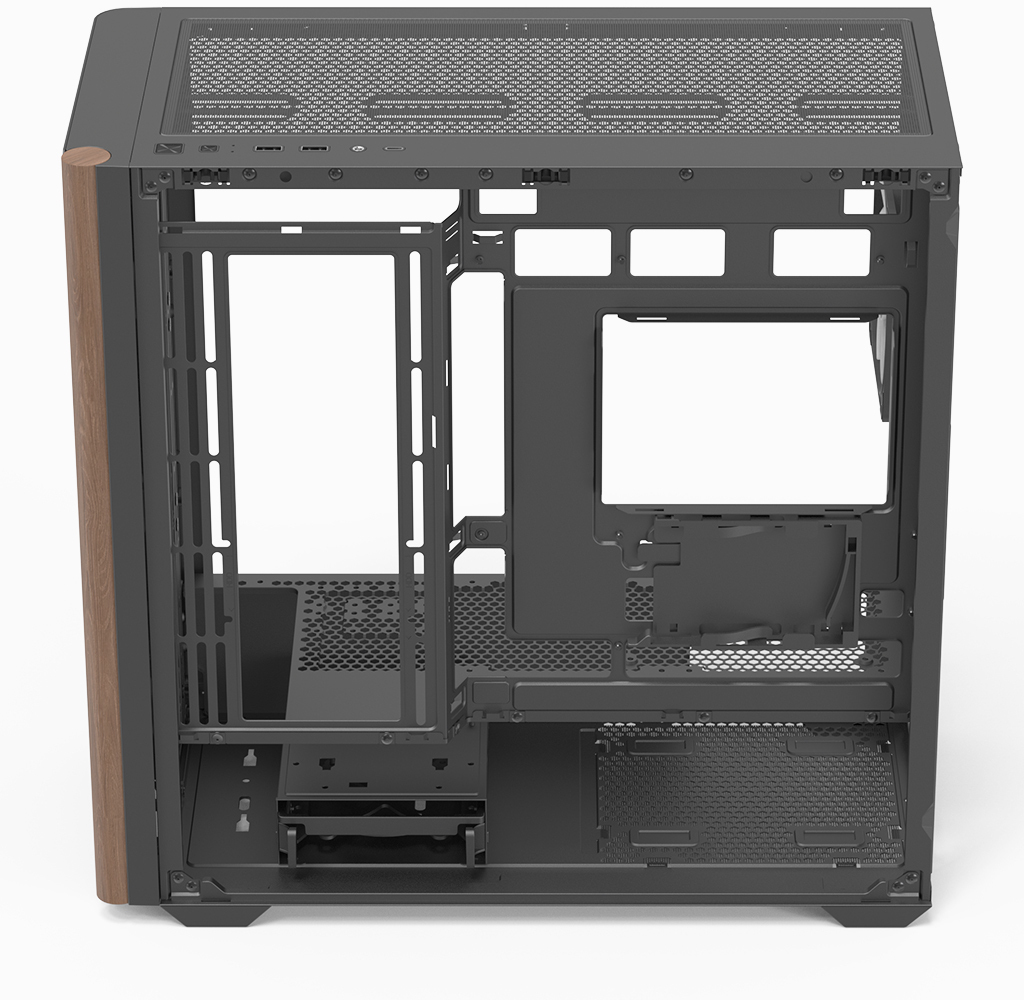 Aerocool - Caja Micro-ATX Aerocool D301A ARGB Vidrio Templado Negro