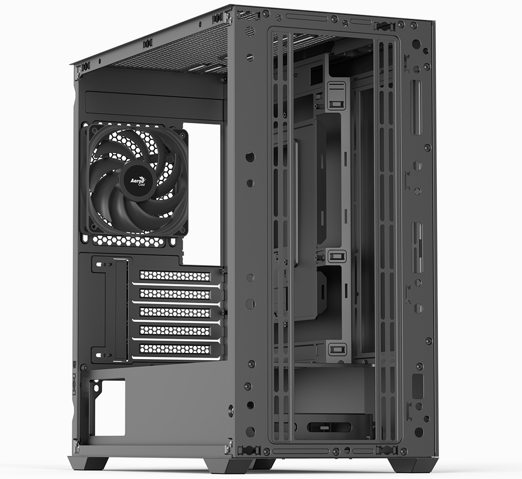 Aerocool - Caja Micro-ATX Aerocool D301A ARGB Vidrio Templado Negro