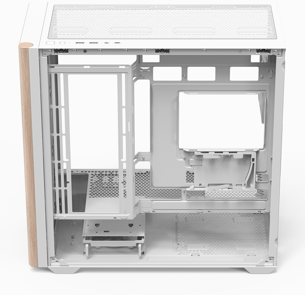 Aerocool - Caja Micro-ATX Aerocool D301A ARGB Vidrio Templado Blanco