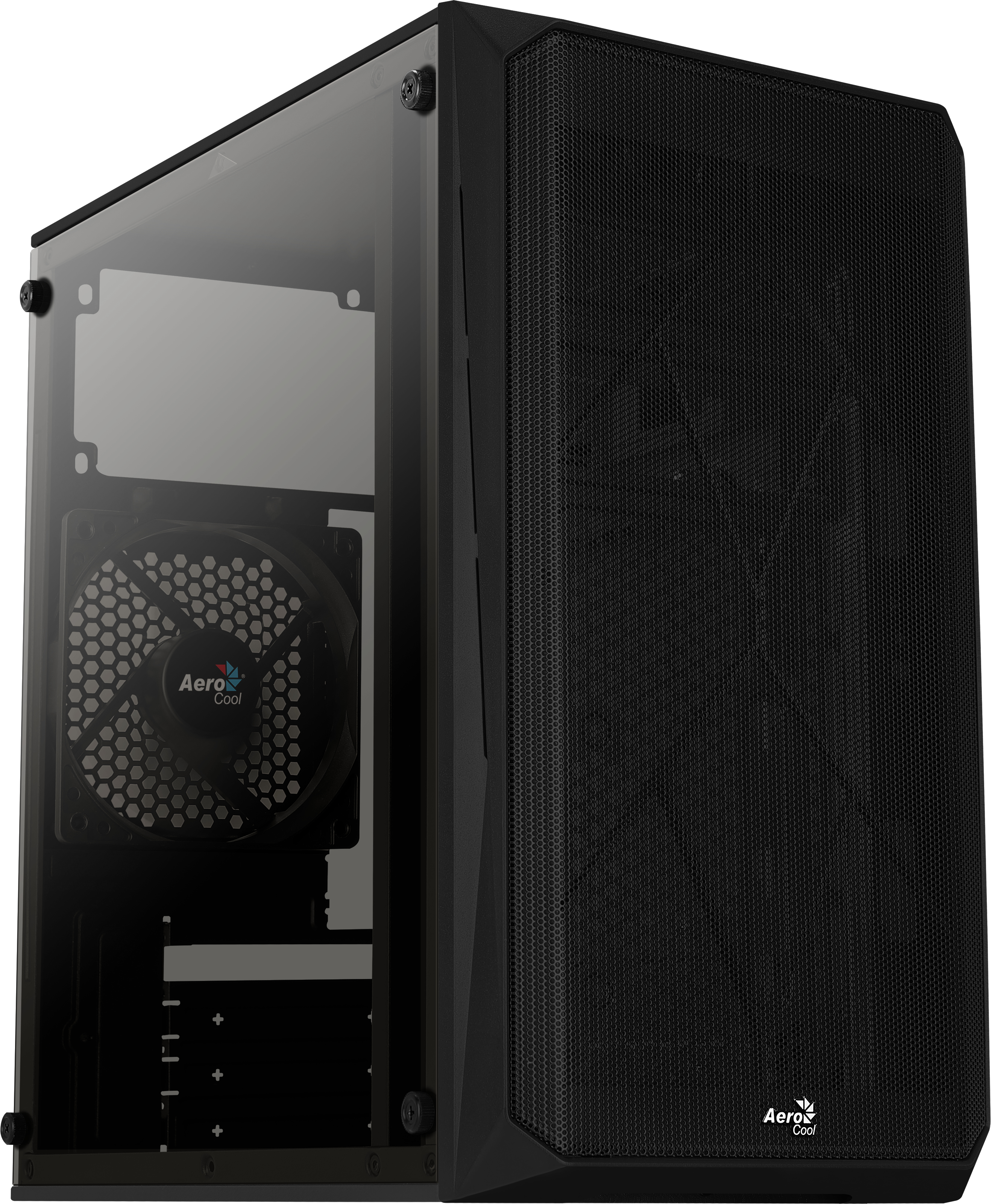 Caja Micro-ATX Aerocool CS-107 Negro