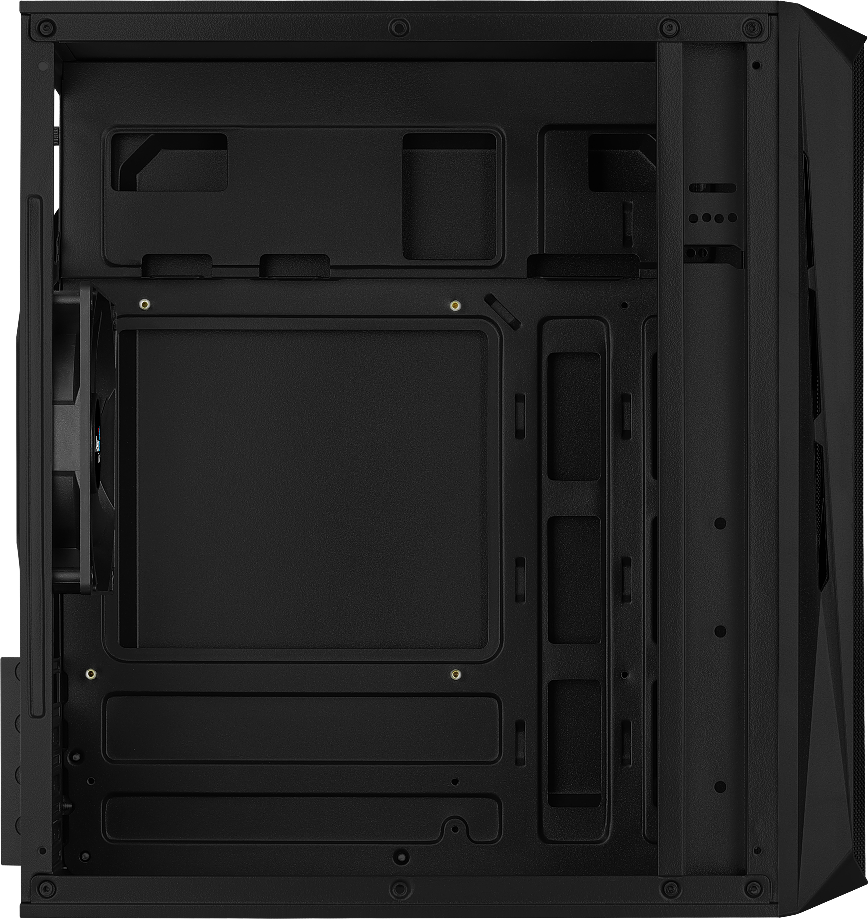 Aerocool - Caja Micro-ATX Aerocool CS-107 Negro