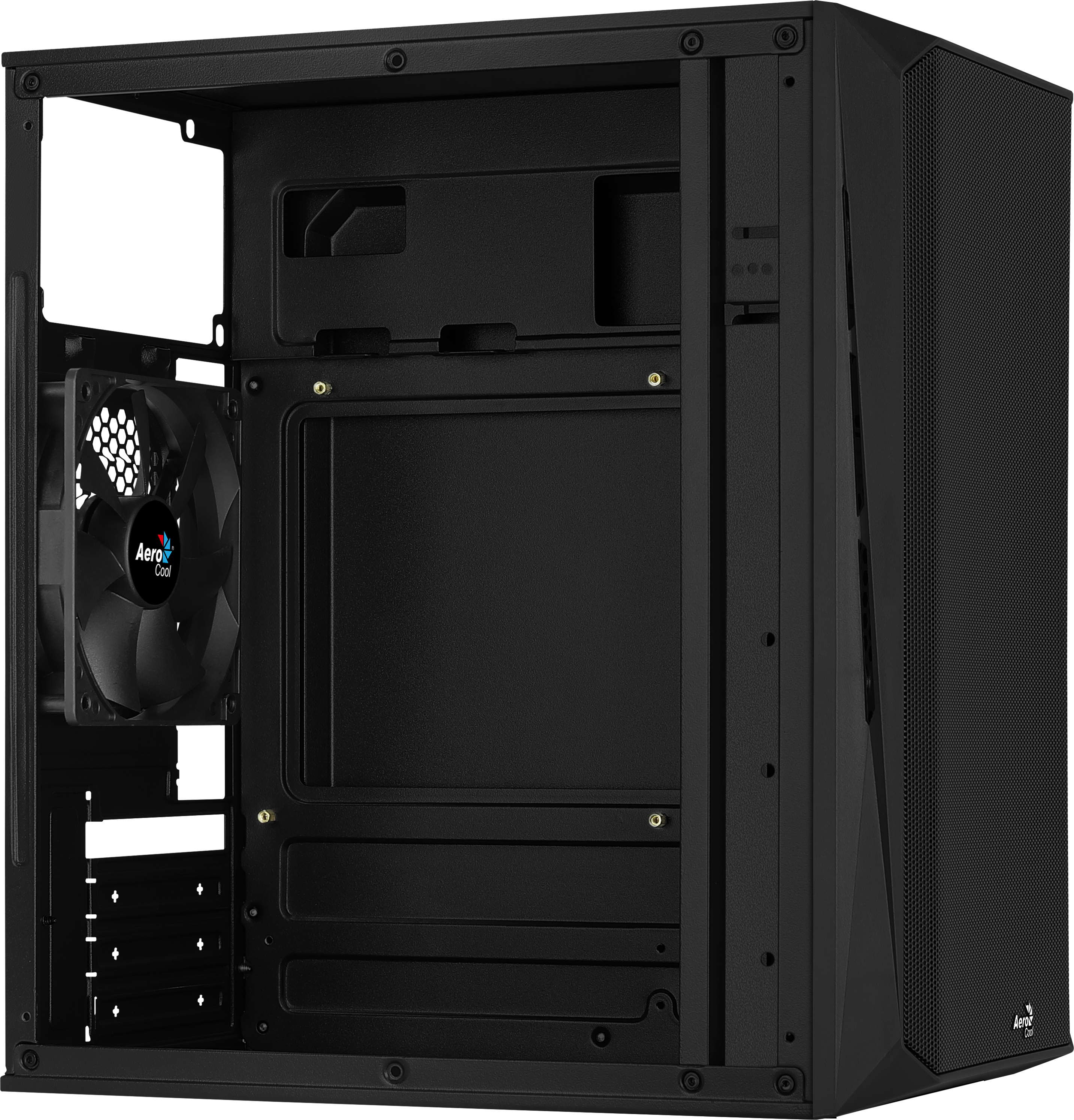 Aerocool - Caja Micro-ATX Aerocool CS-107 Negro