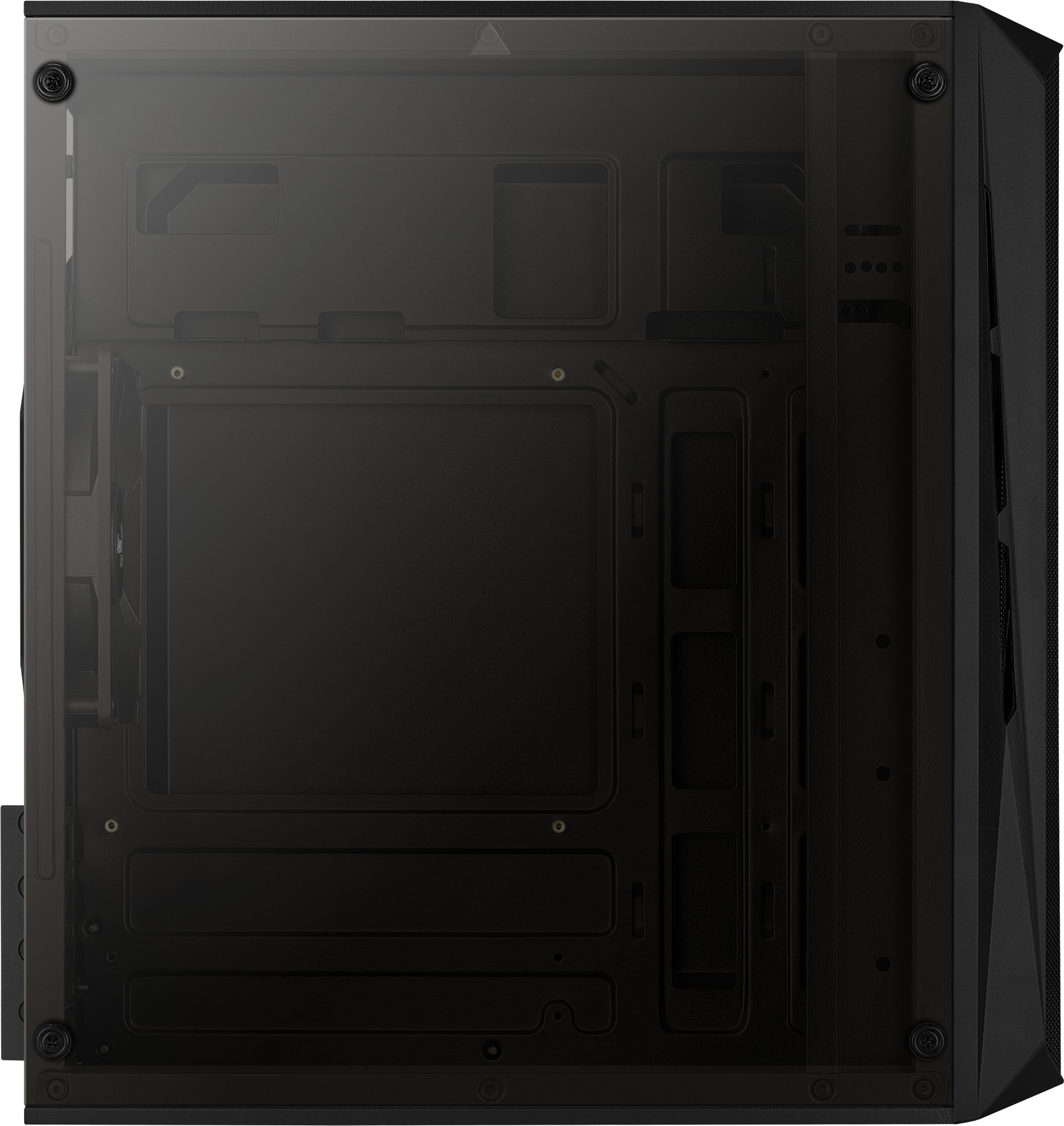 Aerocool - Caja Micro-ATX Aerocool CS-107 Negro