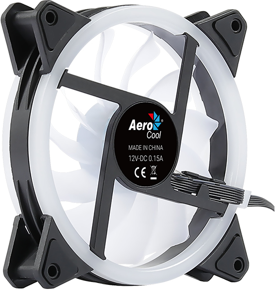 Aerocool - Ventilador Aerocool Duo 12 ARGB negro 120mm