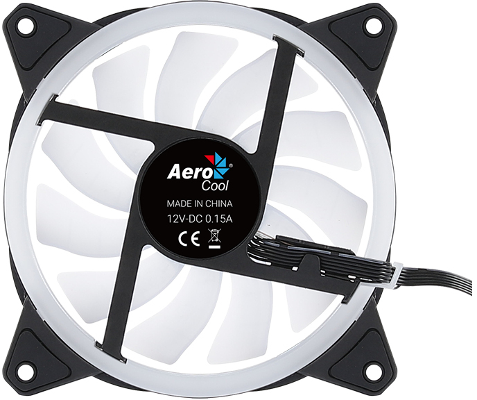 Aerocool - Ventilador Aerocool Duo 12 ARGB negro 120mm