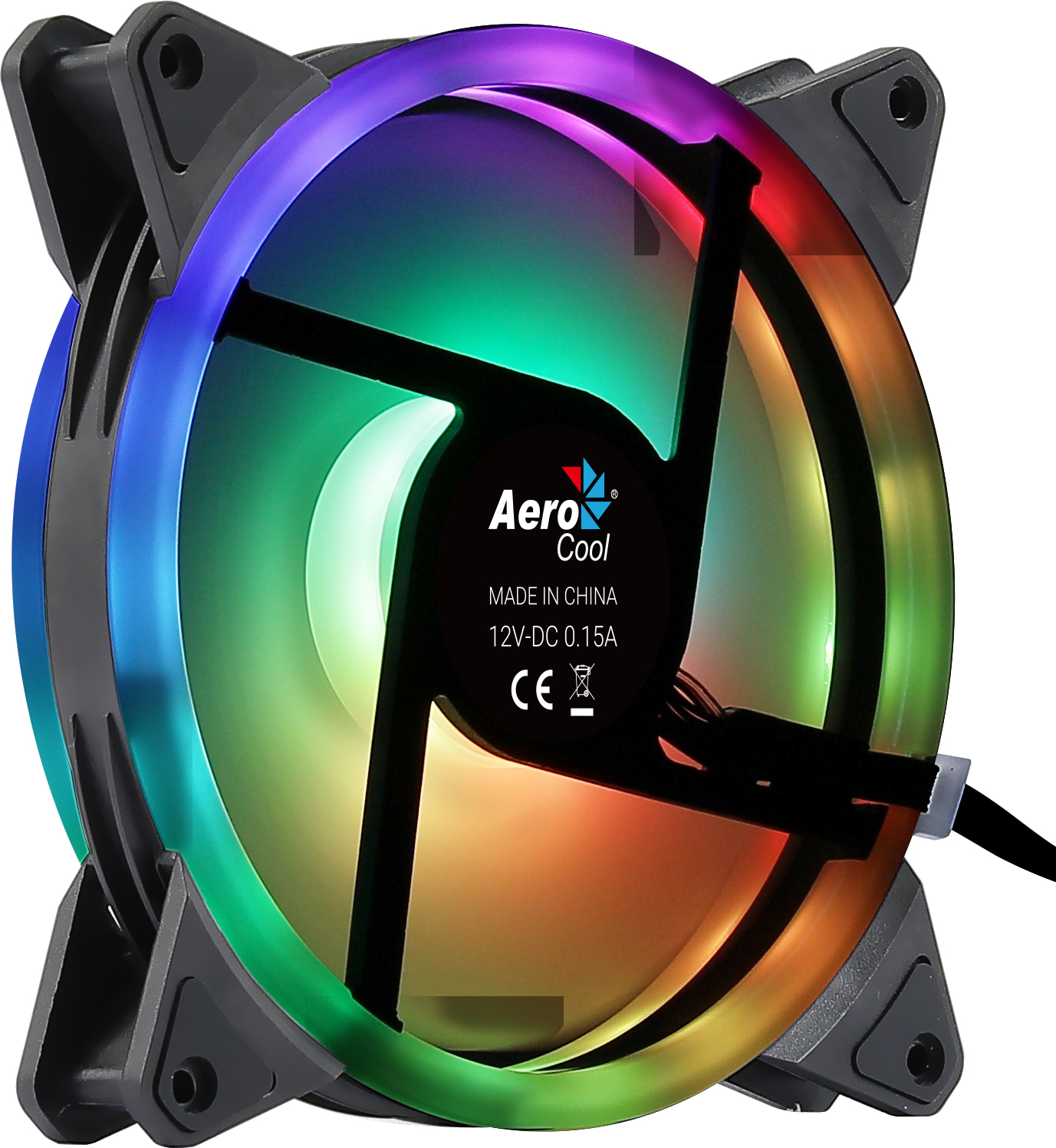 Aerocool - Ventilador Aerocool Duo 14 ARGB negro 140mm