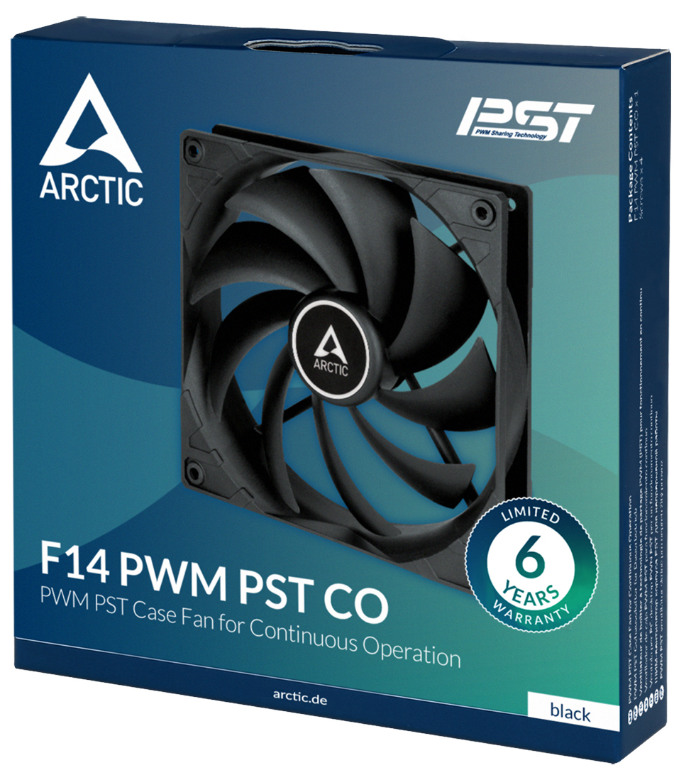 Arctic - Ventilador Arctic F14 PWM PST CO 140mm