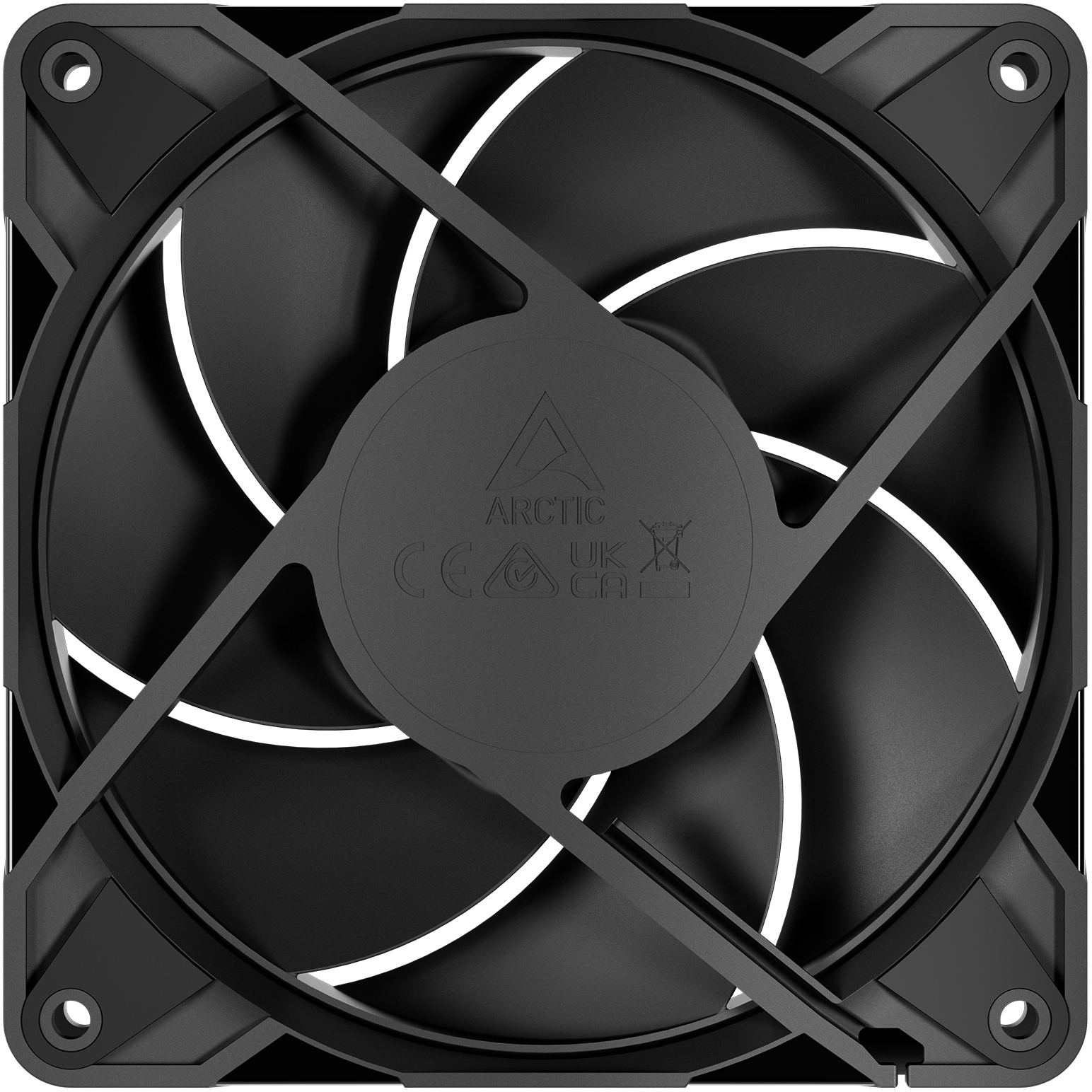 Arctic - Ventilador Arctic P12 PRO PWM 120mm - Negro