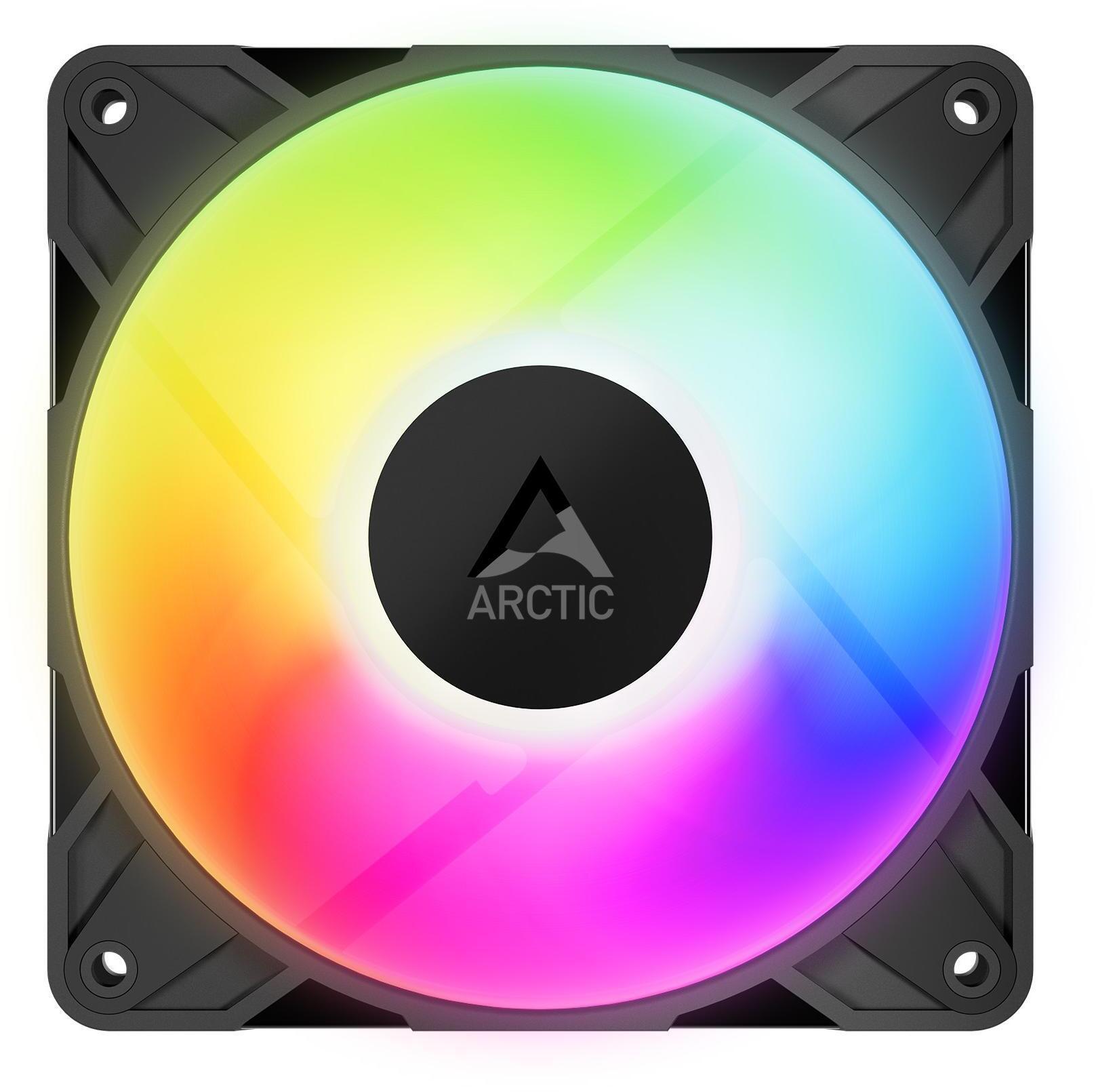 Arctic - Ventilador Arctic P12 PRO PWM PST ARGB 120mm - Negro