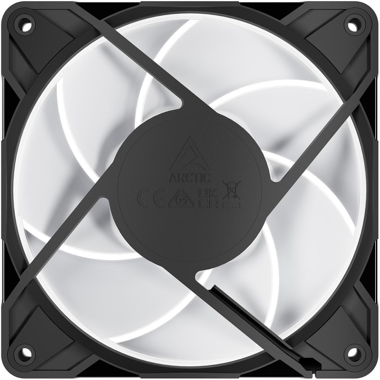 Arctic - Ventilador Arctic P12 PRO PWM PST ARGB 120mm - Negro