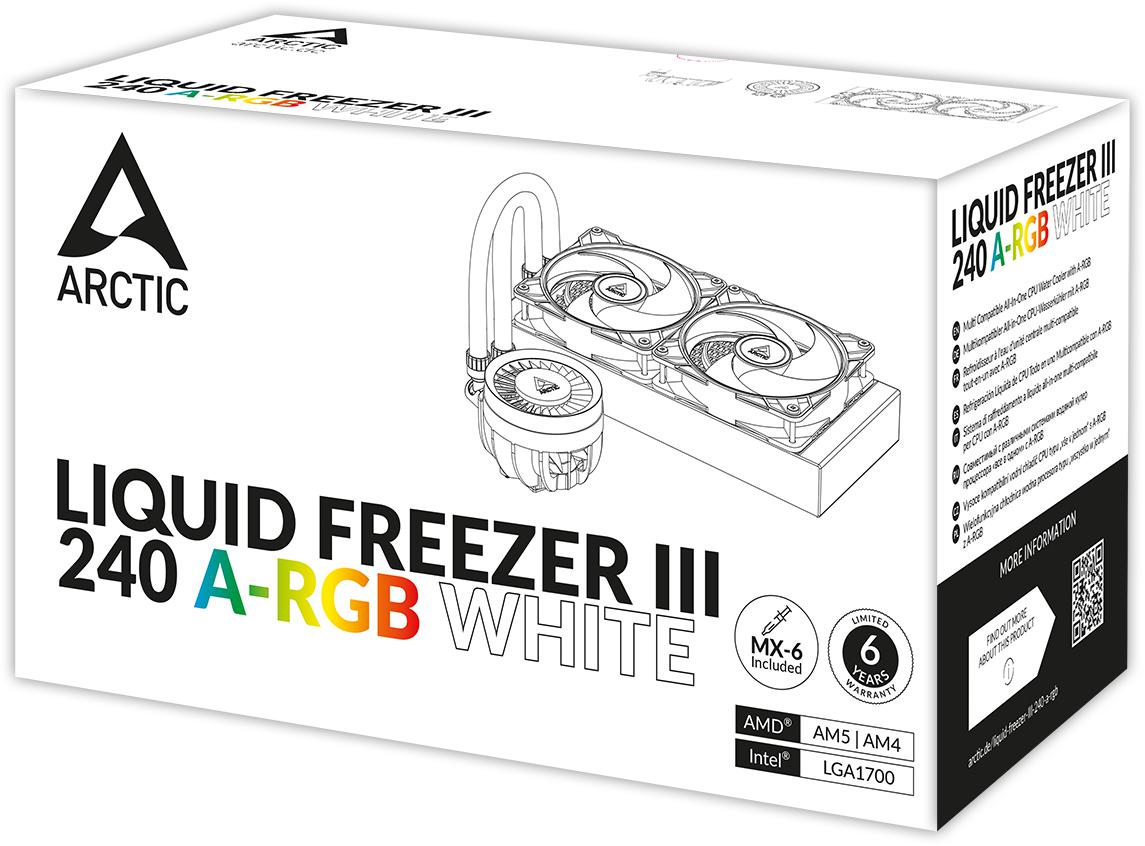 Arctic - Kit Refrigeración Líquida Arctic Liquid Freezer III White - 240mm