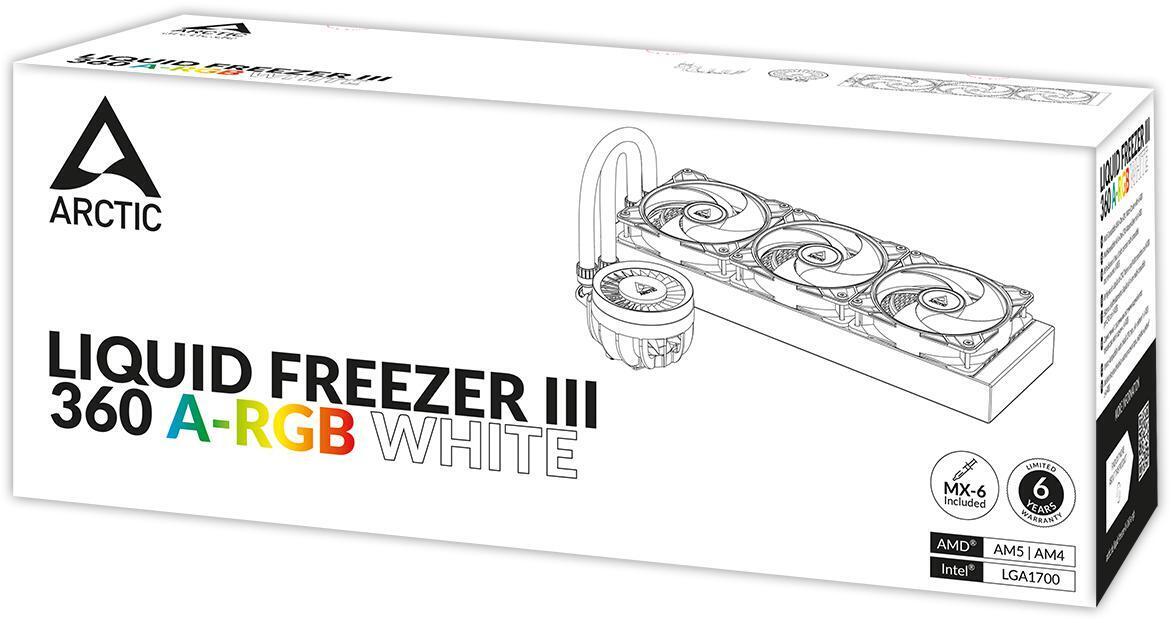 Arctic - Kit Refrigeración Líquida Arctic Liquid Freezer III White - 360mm