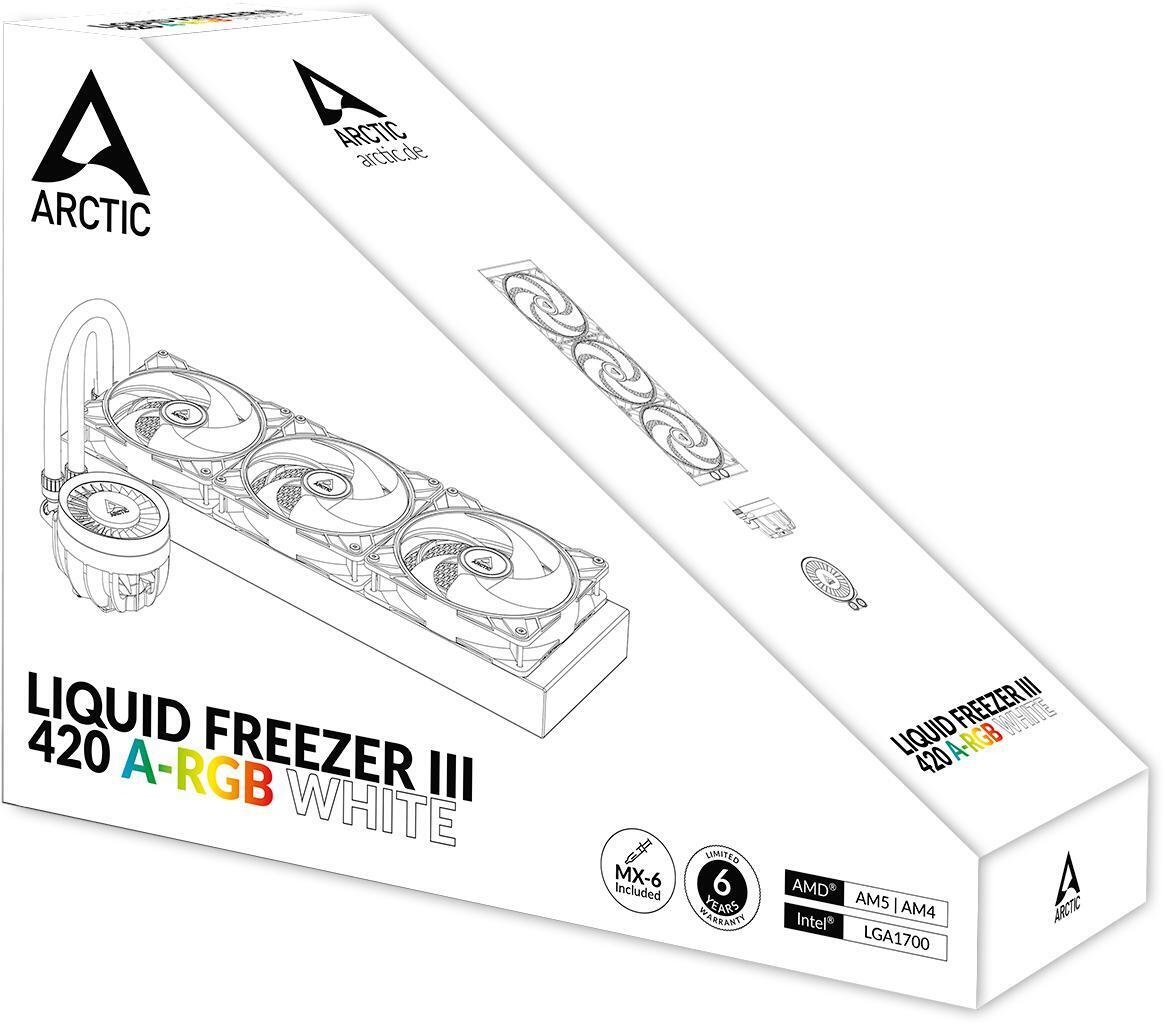 Arctic - Kit Refrigeración Líquida Arctic Liquid Freezer III White - 420mm