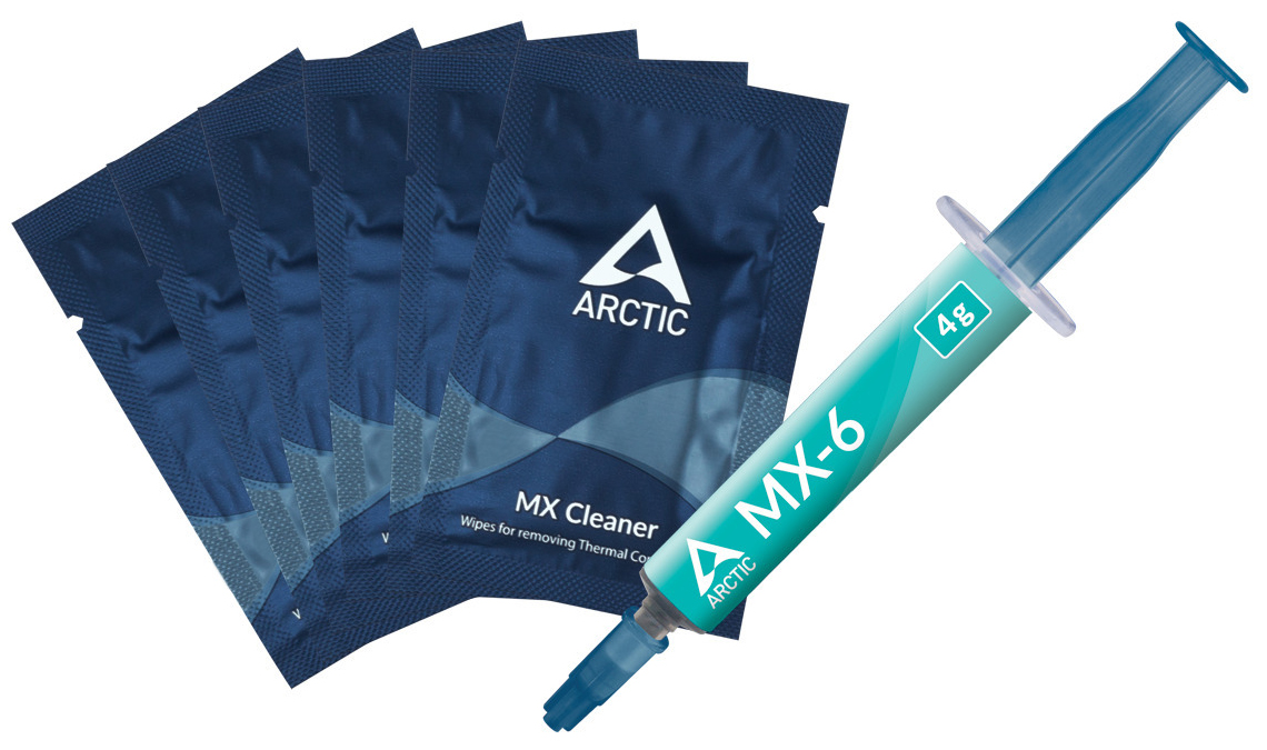 Arctic - Pasta Térmica Arctic MX-6 inclui MX Cleaner (4g)