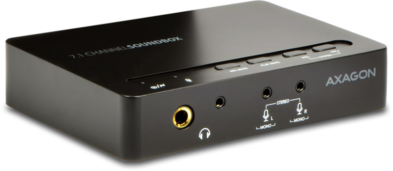 AXAGON - Tarjeta Sonido externa AXAGON ADA-71, USB 2.0, 7.1, SPDIF