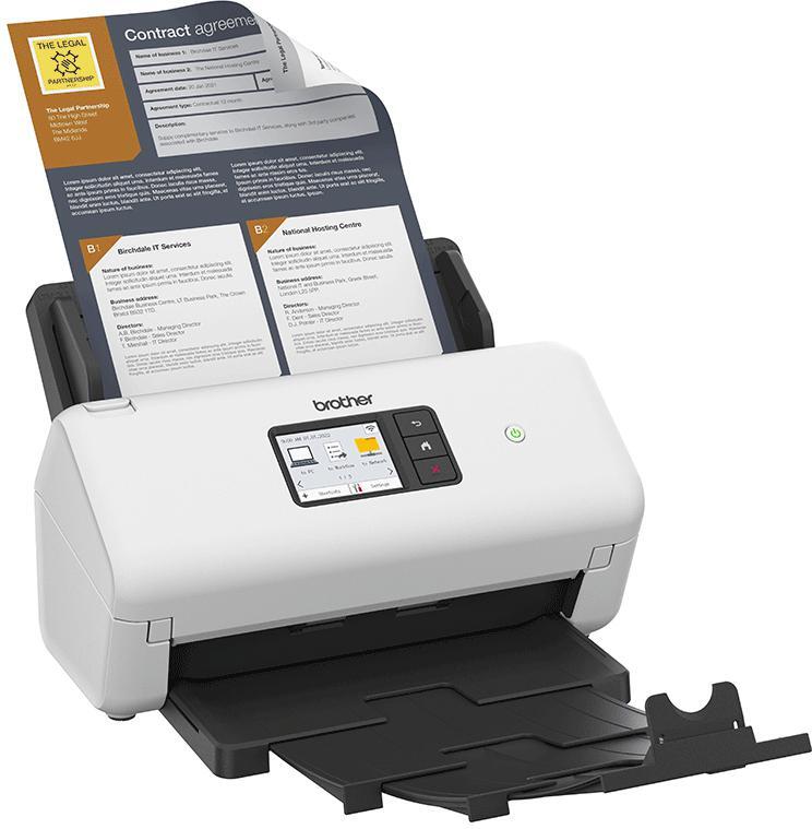  - Scanner de Documentos Brother ADS-4500W 35PPM