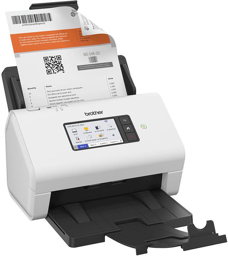  - Scanner de Documentos Brother ADS-4900W 60PPM WiFi