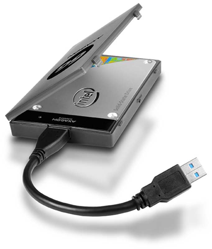 AXAGON - Adaptador AXAGON ADSA-1S6 SLIMPort6, USB 3.0, 2,5" SSD/HDD, SATA 6G - Caja Incluída