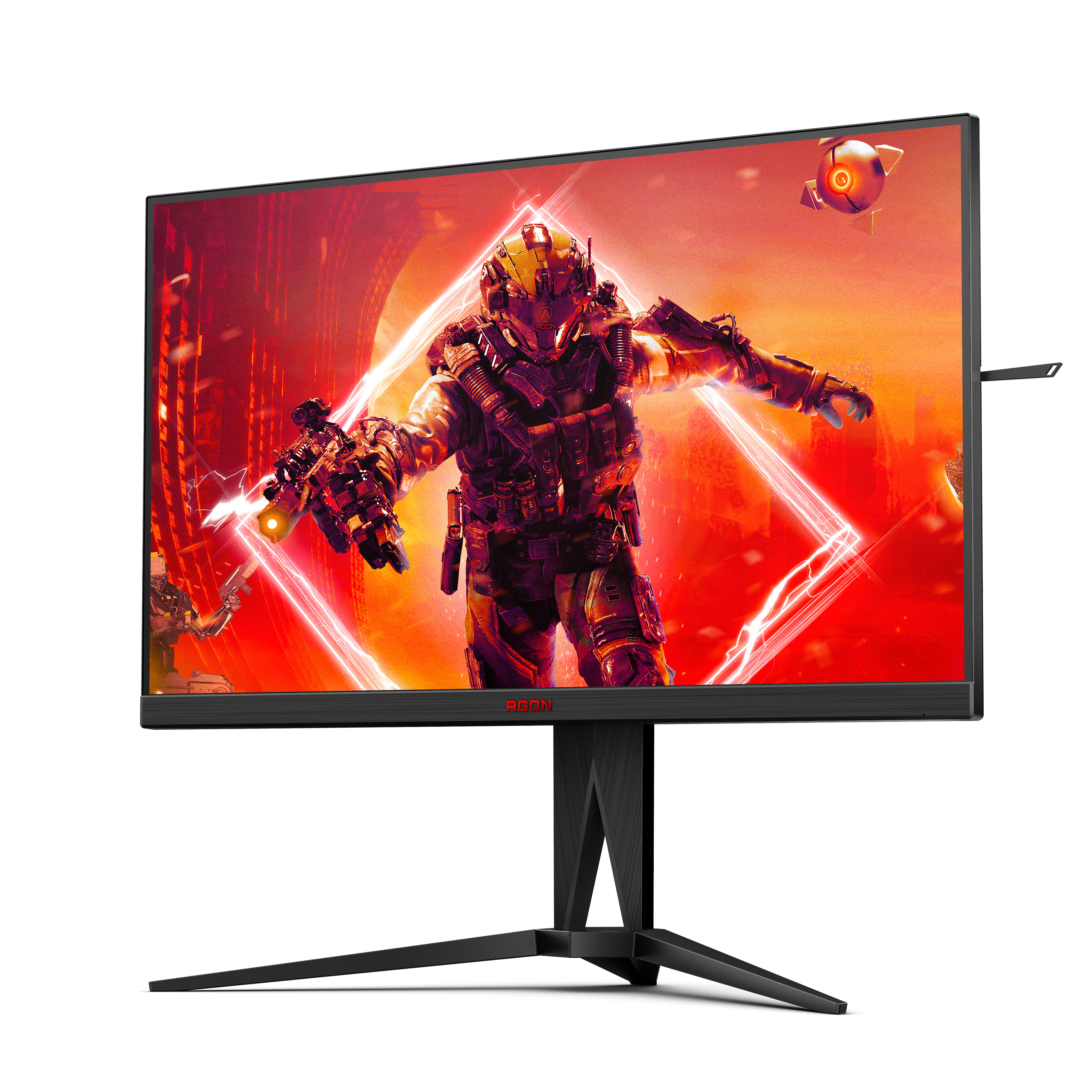 AOC - Monitor AOC AGON 27" AG275QZN VA QHD 240Hz 0.5ms FreeSync Premium HDR400