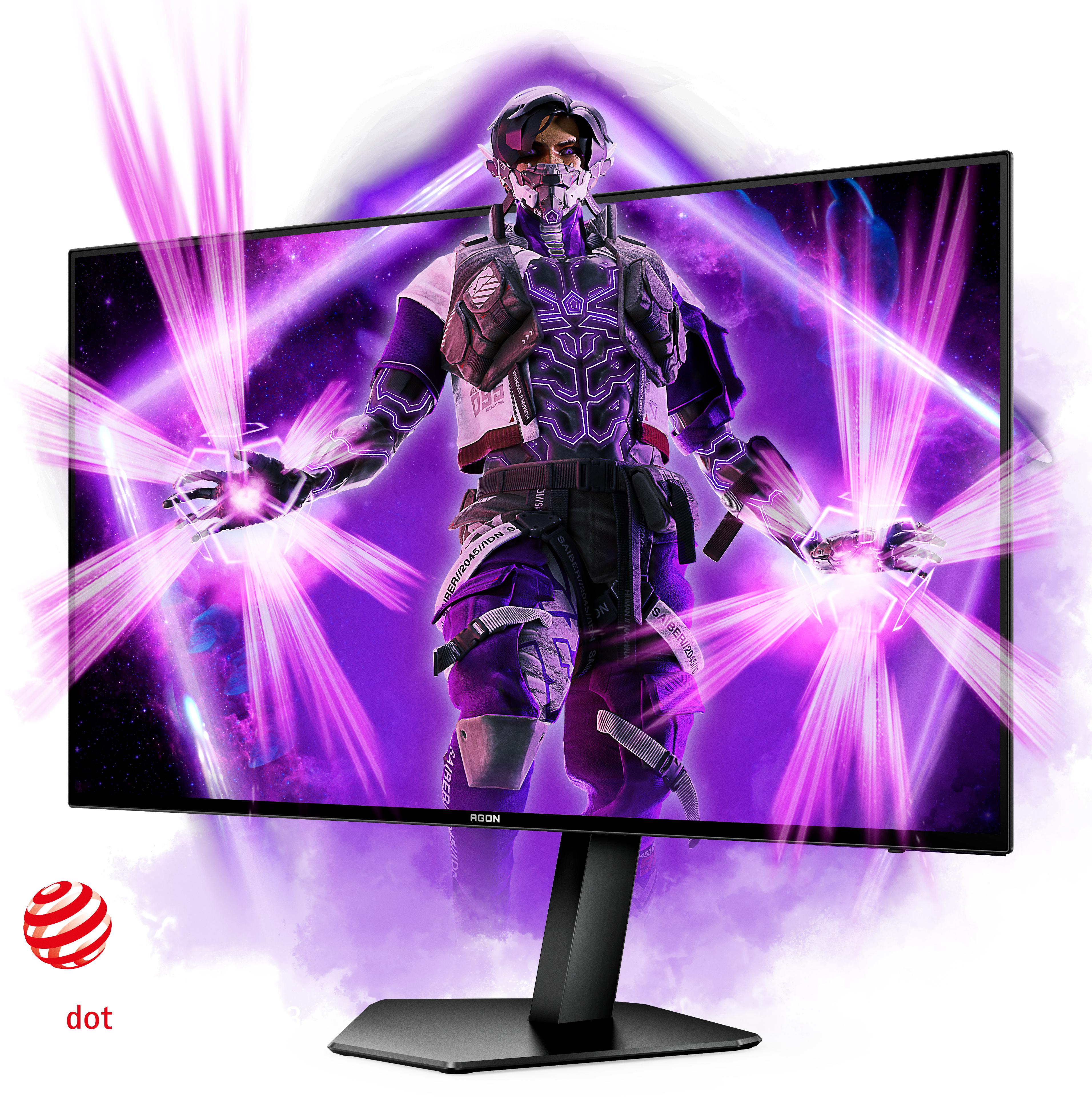 AOC - Monitor AOC AGON PRO 26.5" AG276QZD OLED QHD 240Hz 0.03ms G-SYNC Compatible