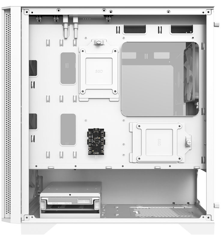 Montech - Caja Micro-ATX Montech AIR 100 ARGB Vidrio Templado Blanco