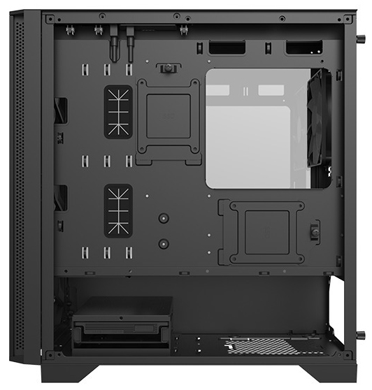Montech - Caja Micro-ATX Montech AIR 100 Lite Vidrio Templado Negro