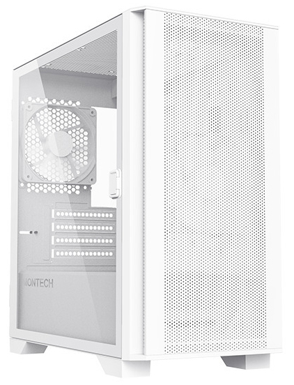 Montech - Caja Micro-ATX Montech AIR 100 Lite Vidrio Templado Blanco