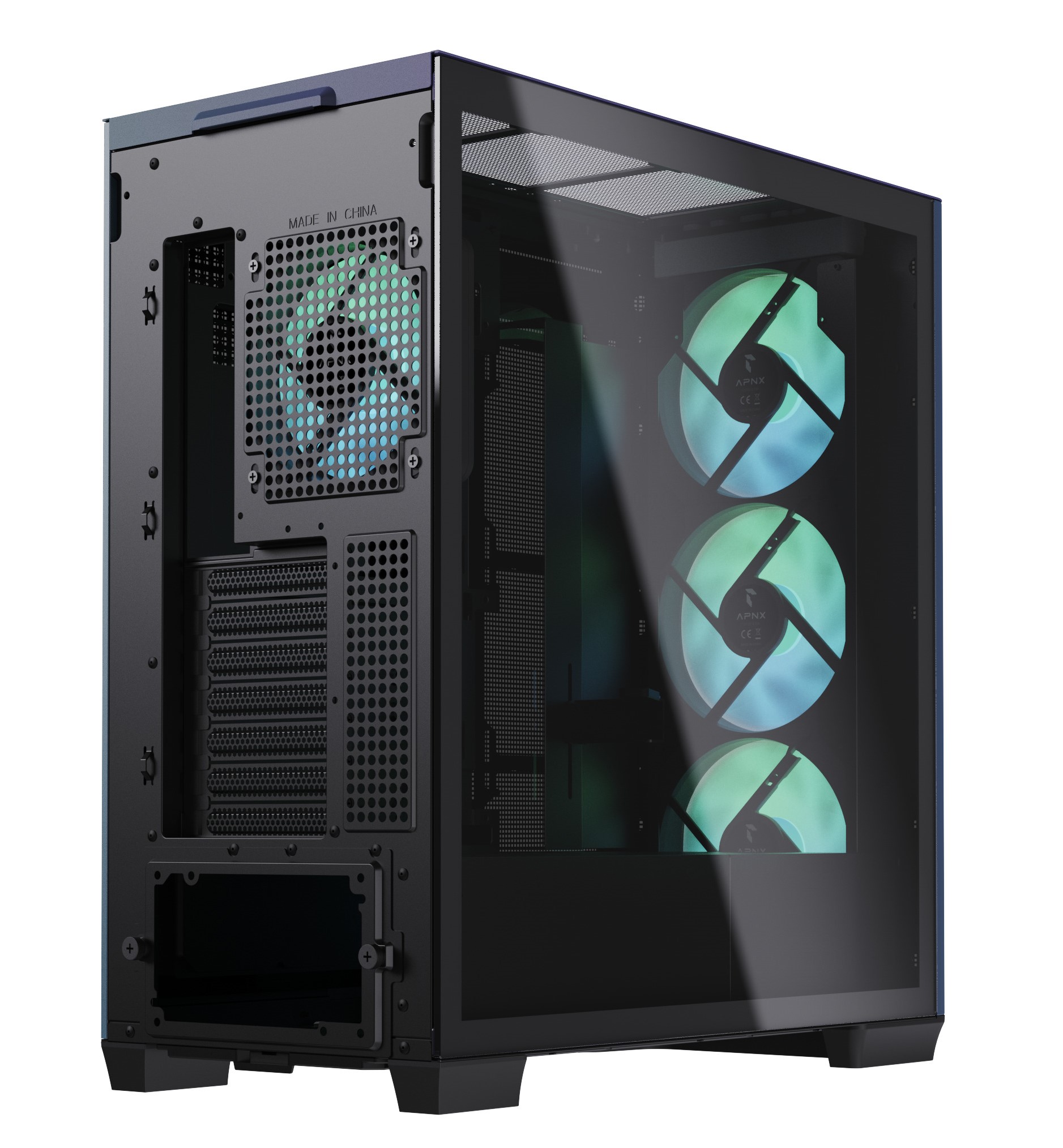 APNX - ** B Grade ** Caja ATX APNX Creator C1 Chroma Flare