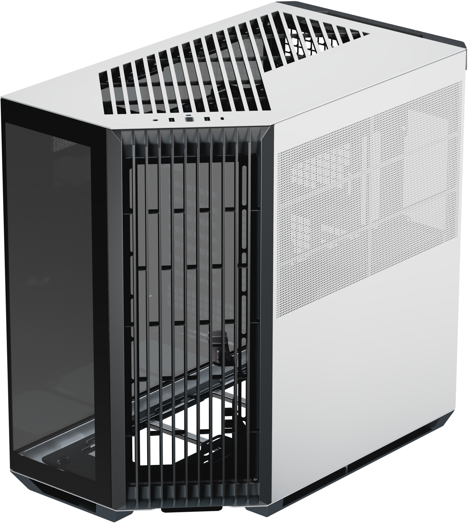 Caja ATX APNX V1 Negro/Blanco